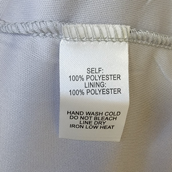 Lulu's Women's Back Zipper Off-Shoulder Floral Summer Dress Blue Size Small - Picture 7 of 9